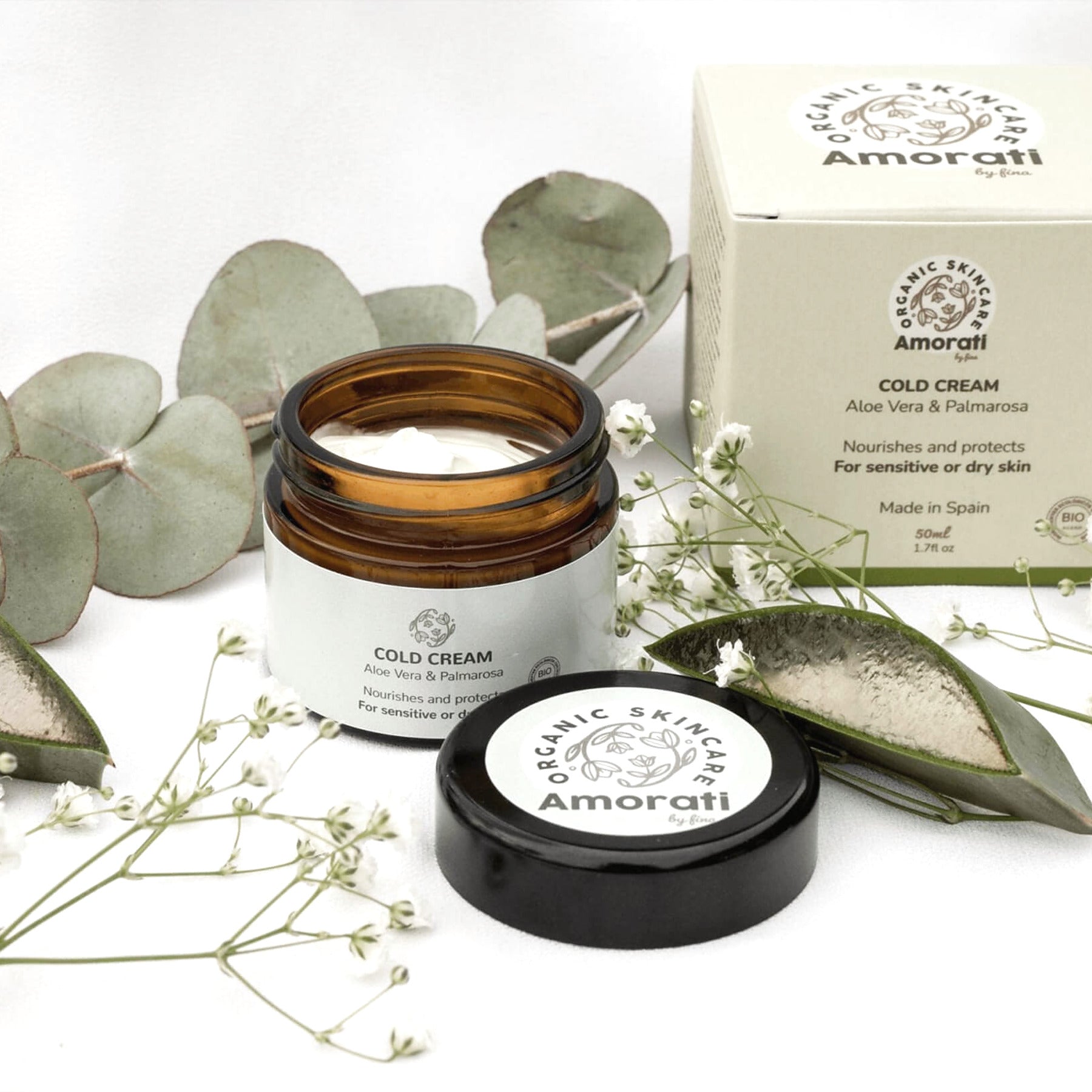 Cold Cream met originele Amorati pot en verpakking